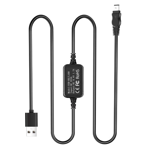 TKDY for Sony Handycam Camcorder Charger AC-L100 USB Power Cord, ACL100 Power Adapter Supply for DCR TRV128 TRV103 TRV130, CCD-TRV108 TRV308 Replace AC-L10A L10B L15A L15B L100A L100B L100C.