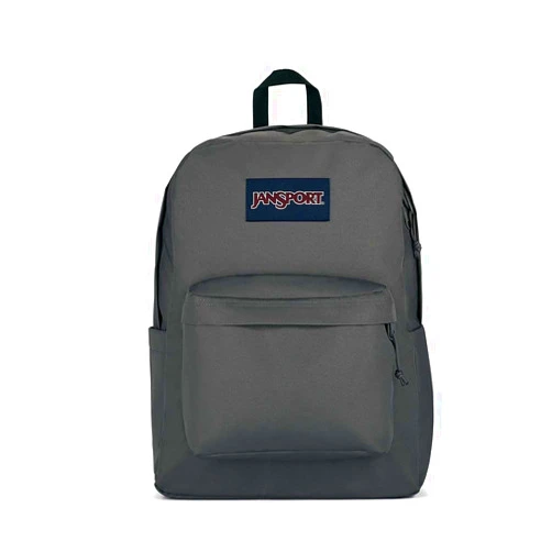 JanSport SuperBreak Backpack - Durable, Lightweight Premium Backpack - Graphite Grey
