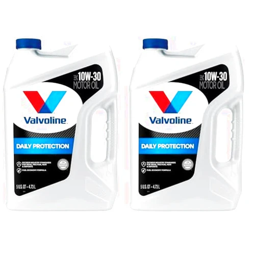 Valvoline Daily Protection SAE 10W-30 ConventionalMotor Oil 5 QT (Pack of 2)