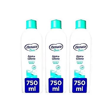 Nenuco Agua de Colonia Clasica Adultos 750 ml / 25.4 Fl oz (Pack of 3)