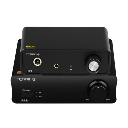 KGUSS Topping DX1 DAC Headphone Amp and Topping PA3s Power Amp