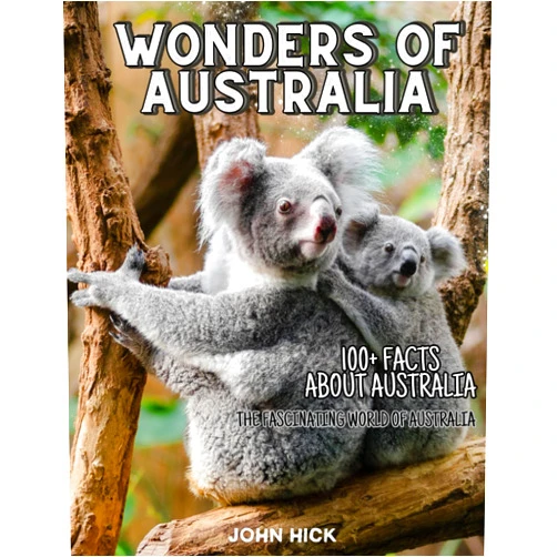 1 John Hick Wonders of Australia: 100+ amazing facts about Australia & Oceania with simply black and white illustrations