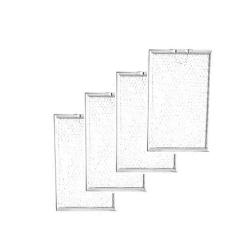 Nispira Replacement Range Hood Microwave Grease Filter Compatible with GE WB06X10309-4 Packs
