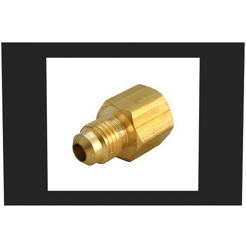 JMF 3/8 in. Flare x 1/4 in. Dia. FPT Brass Adapter