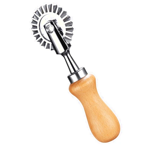 Achoulei Pasta Maker Cutter Wheel - Pastry Cutter Wheel - Dough Ravioli Pizza Cutter Wheel for Home and Kitchen, 1.3