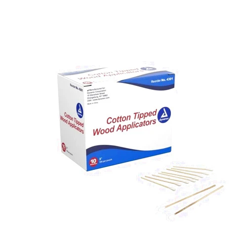 PackagingSuppliesByMail Cotton Tipped Applicators, 3 inch, Pack Of 100 - MS-50330