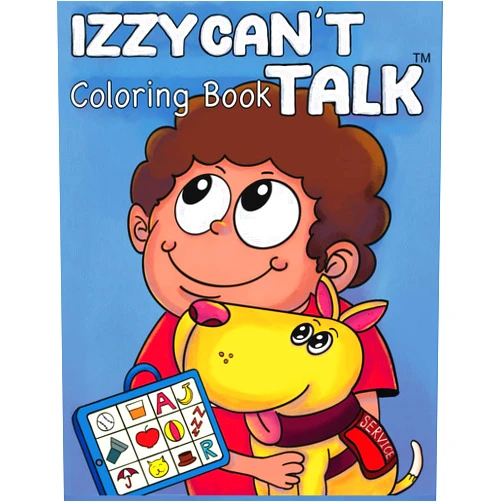 Zhijie Qu,Jennifer McGee,David Diamond IZZY CAN'T TALK COLORING BOOK