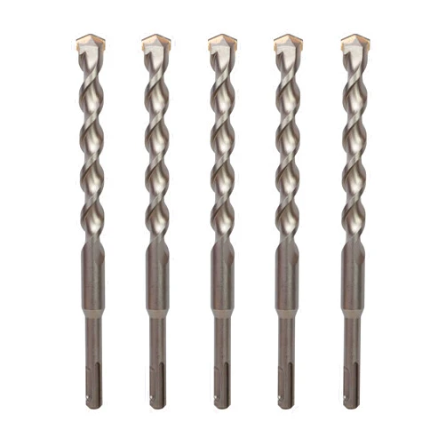 Sabre Tools 5-Pack 5/8 Inch x 8 Inch SDS Plus Rotary Hammer Drill Bits, Carbide Tipped for Brick, Stone and Concrete (5/8” x 6