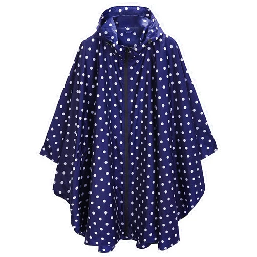 salamra Rain Poncho Jacket Coat Hooded Zipper Style for Women/Men/Adult with Pocket
