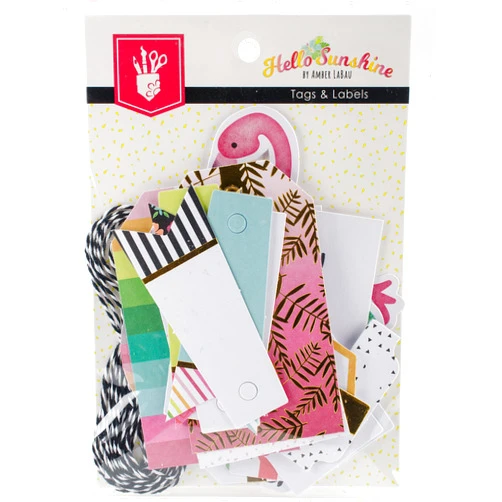 Fancy Pants Designs Hello Sunshine Cardstock Tags Pack-