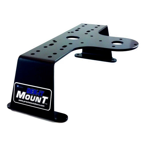 PROcise Outdoors DEK-It Boat Fish Finder Mount (Single Unit Deck Mount 0.0 GPS)
