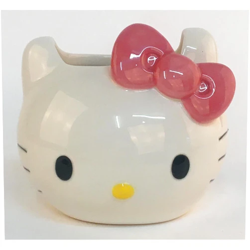 Blue Sky Clayworks Hello Kitty Figural Head Candle Holder 13.04 Oz, 5-inches Length, Home Decorative Accessories, 23633
