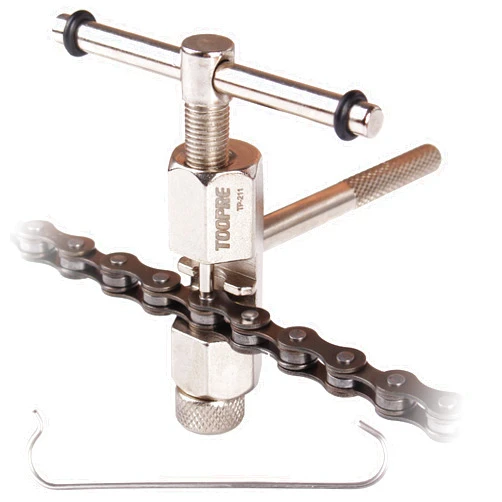 Foosi Bike Chain Breaker Bicycle Chain Removal Tool - Road and Mountain Bicycle Chain Splitter Cutter with Chain Hook for Hand Repair Bicycle Chain