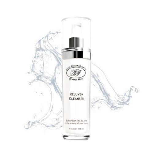 POISE INT'L BEVERLY HILLS POISE Skincare Rejuven Cleanser Enriched Formula Light Foaming Cleanser to Lift Away Dirt Refreshes Tone and Hydrate Skin with Botanical Extracts, 4 fl oz (118ml)