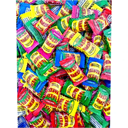 THE HUNGRY GORILLA Toxic Waste Hazardously Sour Candy – 1 lb. of 5 Flavors of Sour Candy boxed by THE HUNGRY GORILLA