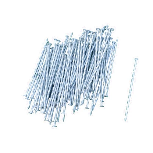 Sandbaggy 6 Inch Galvanized Artificial Turf Stakes - Spiral Landscape Nails - Ground Spikes/Pins for Synthetic Grass, Lawn, Edging, Weed Barrier Fabric, Garden (Steel (7 Gauge), 1500)