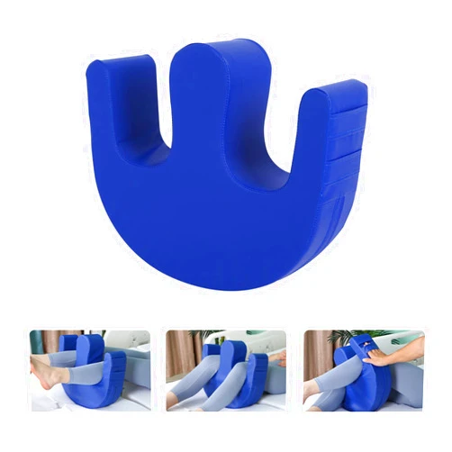 WaBaHa Patient Turning Device for Bedridden Elderly Patients, Anti Bedsore Paralyzed Patients Bed Rest Nursing Products Helping The Elderly Turn Over, Cotton Bed Transfer Pad for The Aged (Blue)