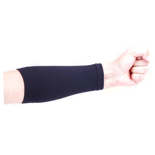 20LY 1 Pair Forearm Compression Sleeves for Men Women Tattoo Cover Up Sleeve Tattoo Aftercare Supplies (XL, Black)