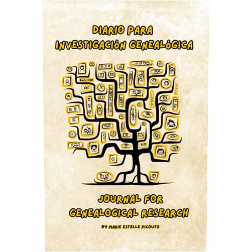 By Maria Estelle Picouto (Author) Diario Investigación Genealógica: Genealogical Research Diary