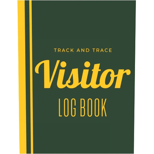 Imani Ebner Press Track And Trace Visitor Log Book: Large Staff Signing In And Out Book & Contact Tracing Register To Record Date, Name, Reason For Visit, Phone, Time In & Out And Sign For Business