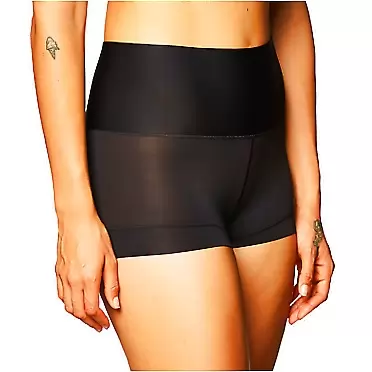 Maidenform Women's Tame Your Tummy Shaping Boyshort Shapewear With Cool Comfort DM0050 Small Black