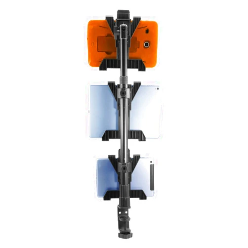iBOLT Tablet Tower- Point of Purchase/POS Clamp Mount - with 3 TabDock Holders Perfect for Multiple delivery Applications (DoorDash, Uber eats, Postmates, etc.) Fits 7 to 10 inch Tablets