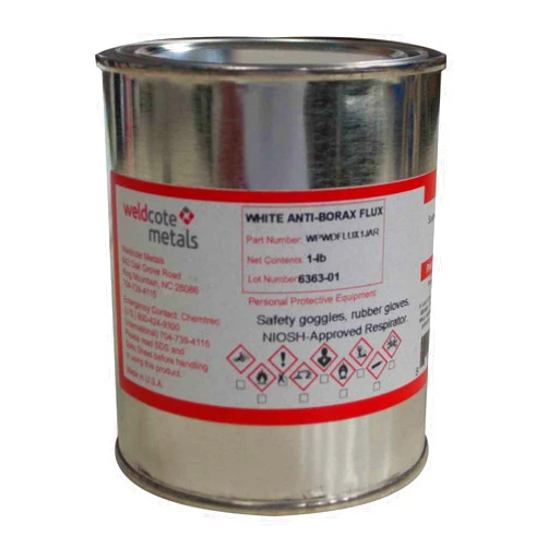 Weldcote Metals Anti-Borax Brazing Flux 1Lb.