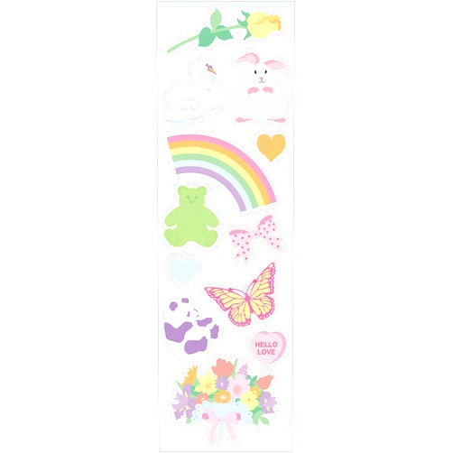Mrs.Grossmans Mrs Grossman Pretty Pastel Stickers