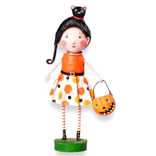 ESC Kit Kat Halloween Figurine by Lori Mitchell *New for 2024*
