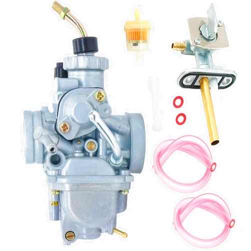 Fyange TTR125 Carburetor+Gas Fuel Petcock Valve Switch for Yamaha TTR 125 TTR-125 Carb Carborator 2000-2007 Yamaha TTR125LE TTR125E TTR125L TTR125
