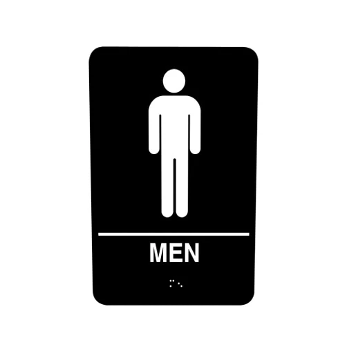 Cosco® ADA Men/Women Combo Pack Restroom Signs, 6