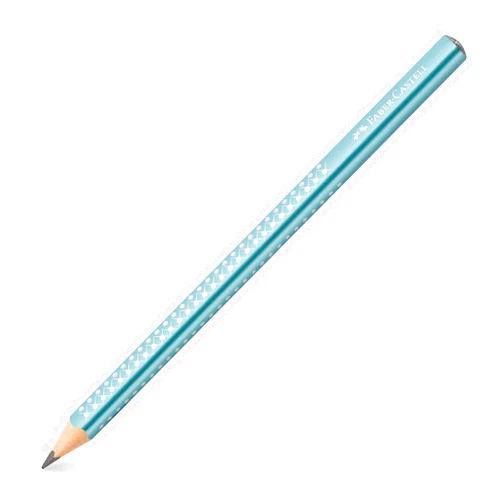 Faber-Castell Jumbo Sparkle Graphite Pencil - Ocean Metallic