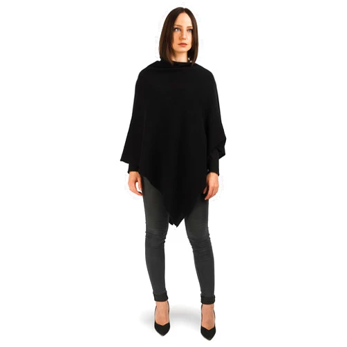 Dalle Piane Cashmere - Poncho 100% cashmere - Made in Italy