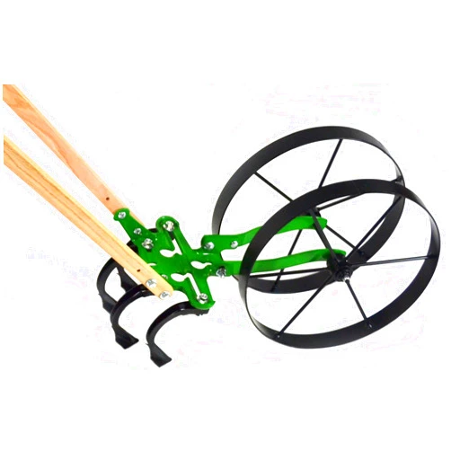 Hoss Double Wheel Hoe | Cultivate, Weed, Plow and Maintain Your Garden!