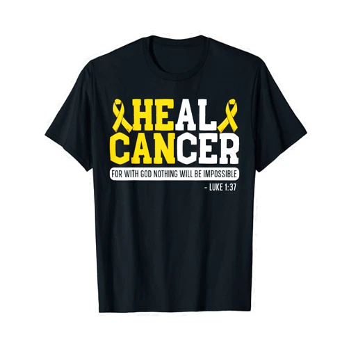 Childhood Cancer Awareness SteMi Apparel Heal Cancer Childhood Cancer Awareness Month Supporter T-Shirt