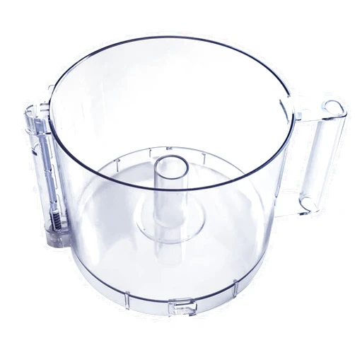 Vanshly DLC-005AGTX,14-Cup Food Processor Work Bowl Compatible with Cuisinart Tritan DLC-7 & DFP-14，NOTE:This bowl features 2 tabs on the top rim of the workbowl