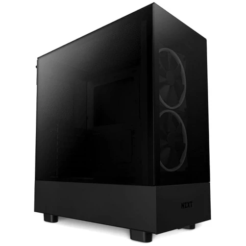 NZXT H5 Elite - CC-H51EB-01 - ATX Mid Tower PC Gaming Case - Front I/O USB Type-C Port - Quick-Release Tempered Glass Side Panel - Black
