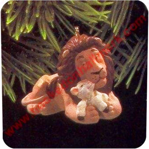 Hallmark 1997 Lion and Lamb
