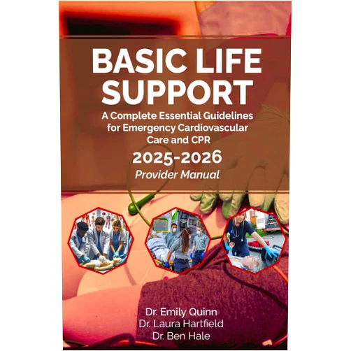 Dr. Emily Quinn,Dr. Laura Hartfield,Dr. Benjamin Hale Basic Life Support (BLS): A Complete Essential Guidelines for Emergency Cardiovascular Care and CPR: 2025-2026 Provider Manual (ECG/EKG Interpretation)