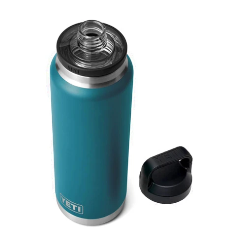 YETI Rambler 36 oz Bottle, Vacuum Insulated, Stainless Steel with Chug Cap, Agave Teal