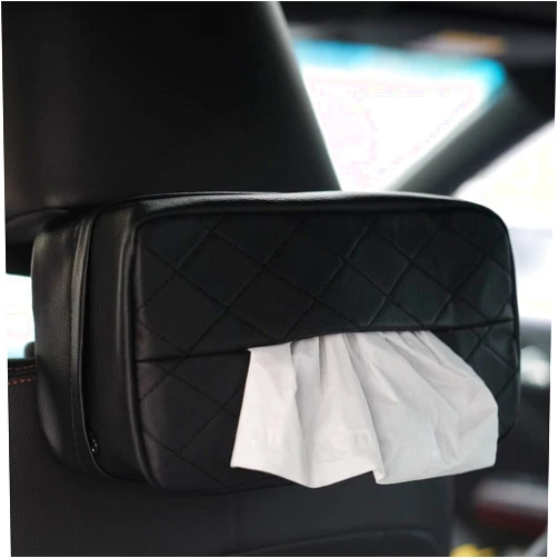 TOVERT Upgrade your car organization with our Extra Large Car Tissue Holder. Perfect for daily use, it accommodates a 120-tissue box, ensuring you're always prepared on The road.