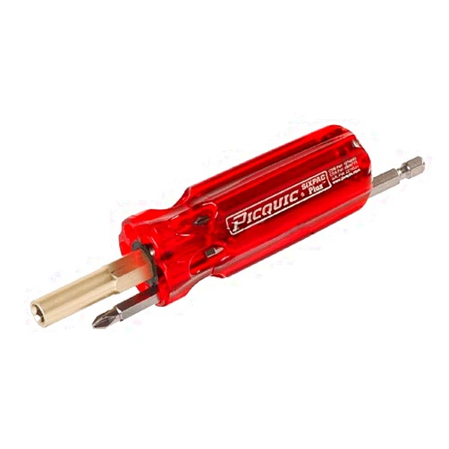 Picquic SIXPAC Plus 7 pc. Multi-Bit Screwdriver 6 in.
