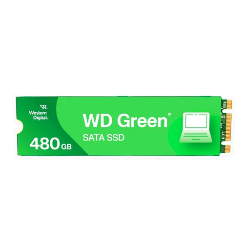 Western Digital 480GB WD Green SATA Internal Solid State Drive SSD - SATA III 6 Gb/s, M.2 2280, Up to 545 MB/s - WDS480G3G0B