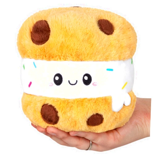 Squishable / Snugglemi Snacker Cookie Ice Cream Sandwich 5'' Plush