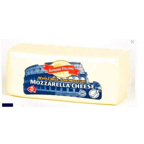missO Supremo Italiano - Whole Milk Mozzarella Cheese -6lbs - Log - Cheese Block - Mozzarella Loaf -