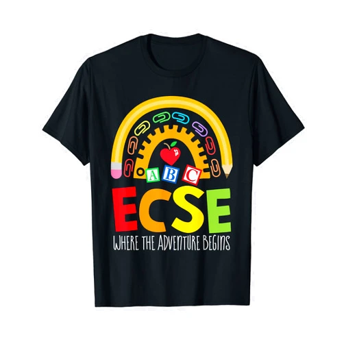 ECSE Back to School Appreciation Week Squad Early Childhood Special Education SPED ECSE Crew Squad T-Shirt