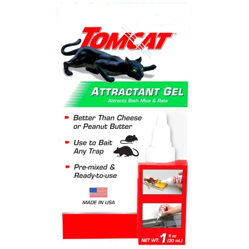 Tomcat Attractant Gel, Attracts Mice and Rats, Great Alternative to Cheese or Peanut Butter, 1 oz.