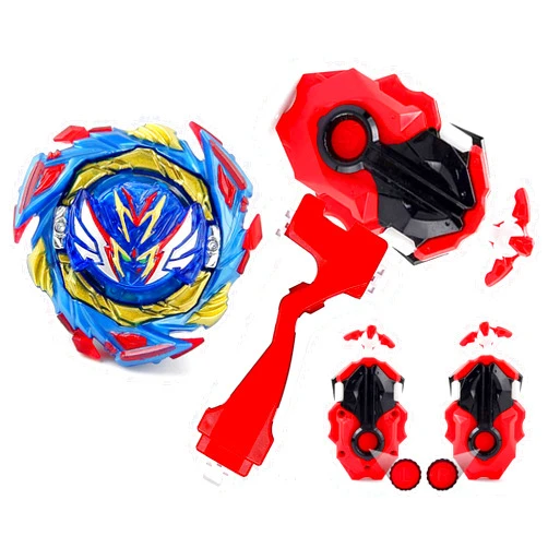 SUPERBLADE Bay Blades for 8-12 B-184 Launcher Set Gaming Top Toys B-187 Starter Savior Valkyrie.Sh-7 Bey Battling Tops Burst Left Right Launcher Grip Play Blade Blades for Boys 6-8 Birthday Gift Kids