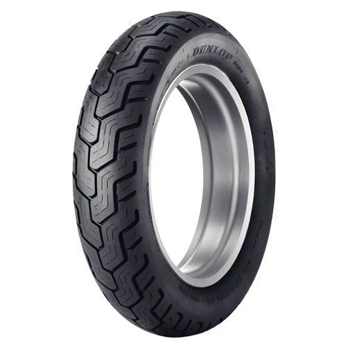 Dunlop Tires Dunlop D404 Rear Motorcycle Tire 130/90-16 (67H) Black Wall for Honda Magna VF700C 1984-1985