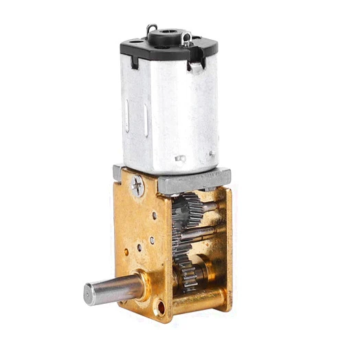 Hilitand DC Brush 3V Mini Gear Motor, Micro Turbo Geared Motor 1218GE‑N20 Reduction Geared Motor(DC 3V 16RPM)
